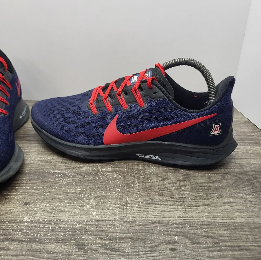 Nike Pegasus 36 Arizona Wildcats CI2063-400 Navy Blue Red Sneaker Shoe Men's 8.5
